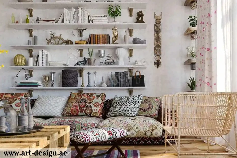النمط البوهيمي في التصميم الداخلي