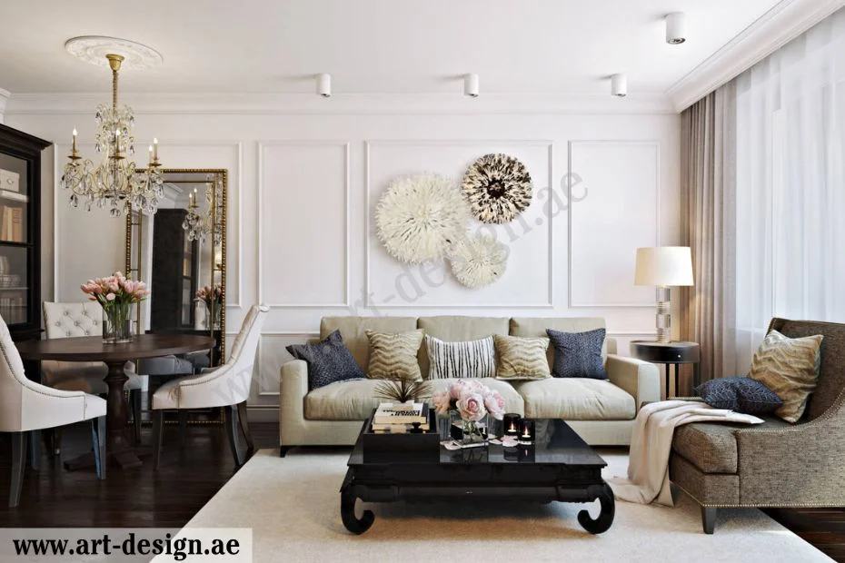 النمط النيوكلاسيكي في التصميم الداخلي