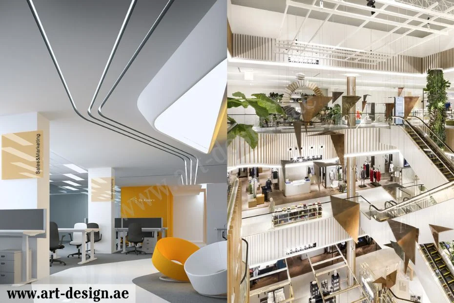 تصميم داخلي تجاري