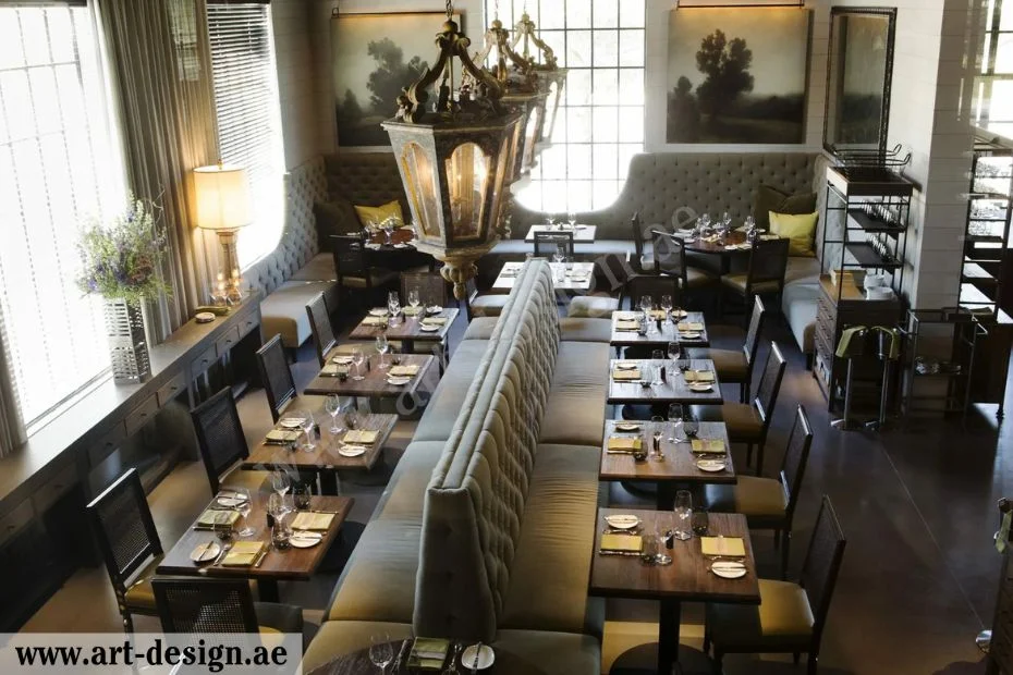 تصميم مطعم كلاسيكي