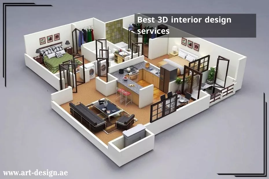 Best 3D interior design services UAE Dubai