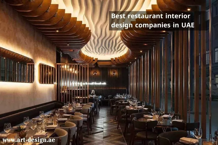 Best restaurant interior design companies in UAE Dubai