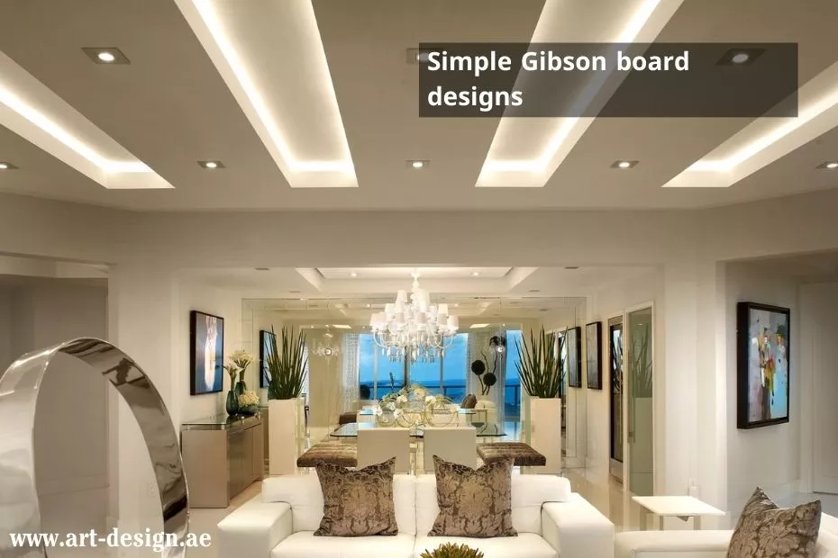 Simple Gibson board designs Dubai and UAE