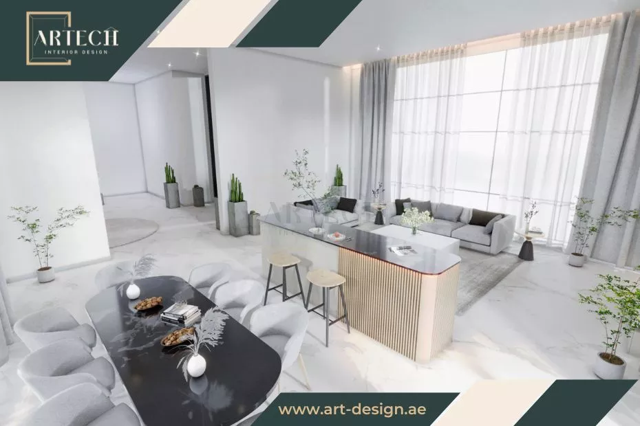 تصميم صالات منازل صغيرة 7