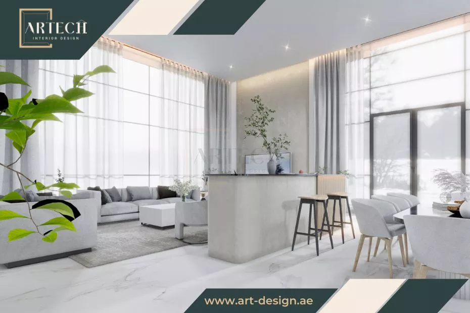 تصميم صالات منازل صغيرة 8